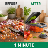 Saliqa 16-in-1 Vegetable Chopper & Slicer — Sabzi Cutting Ab 1  Minutes Mein | Free COD All Pakistan