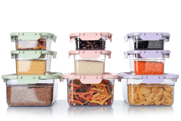 Airtight Kitchen Storage Container Set (Pack of 6)