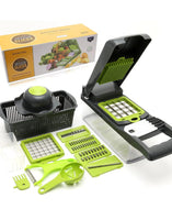 Saliqa 16-in-1 Vegetable Chopper & Slicer — Sabzi Cutting Ab 1  Minutes Mein | Free COD All Pakistan